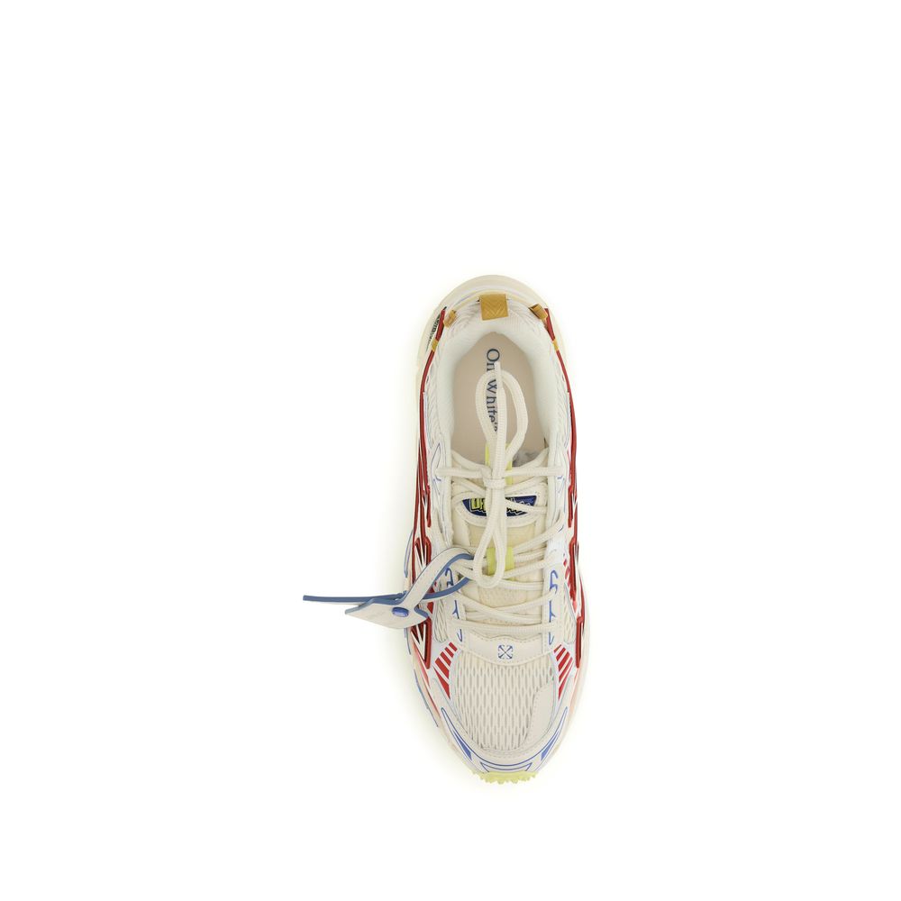 Multicolor Polyester Athletic Sneakers