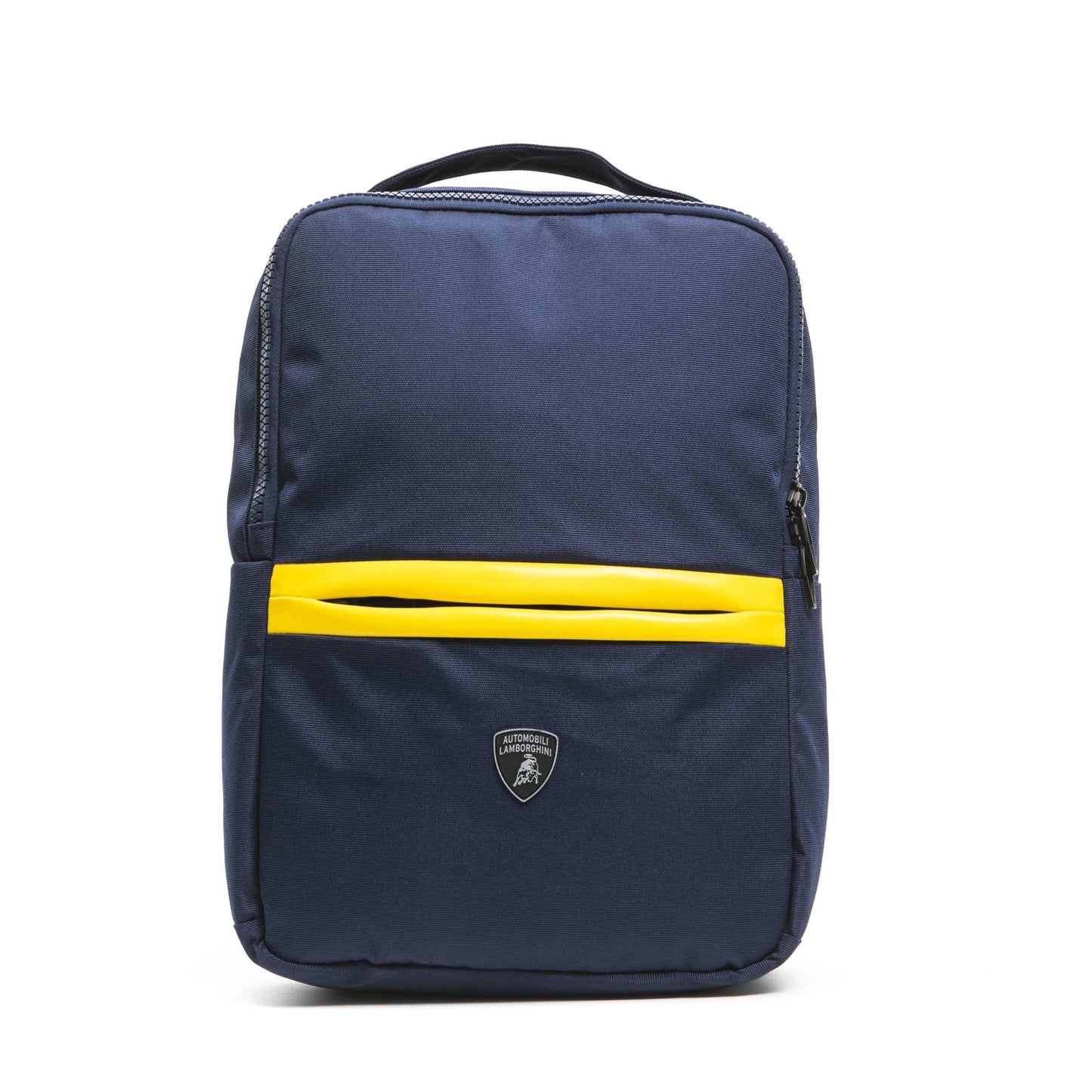 Blue Polyester Men Backpack