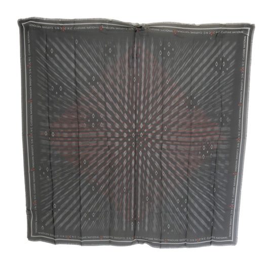 Chic Silk Scarf Bandana Hat in Monochrome