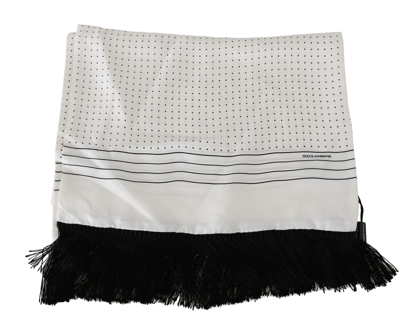 Elegant Silk Polka Dotted Men's Scarf