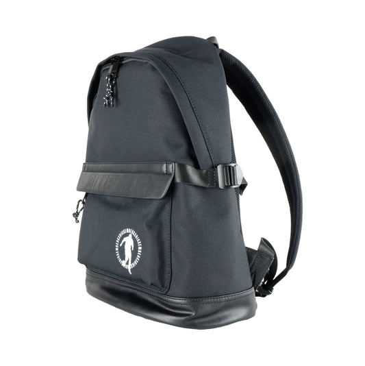 Black Polyamide Men Backpack