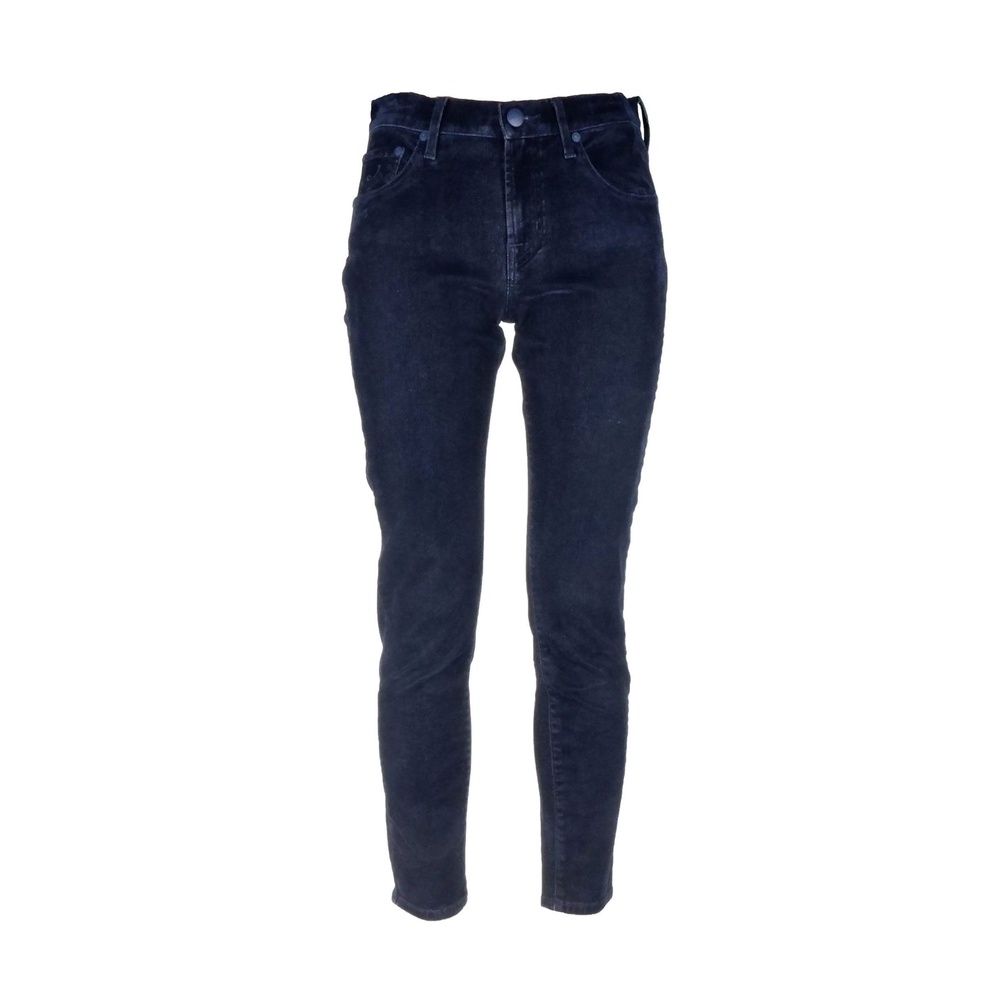 Blue Cotton Women Jeans