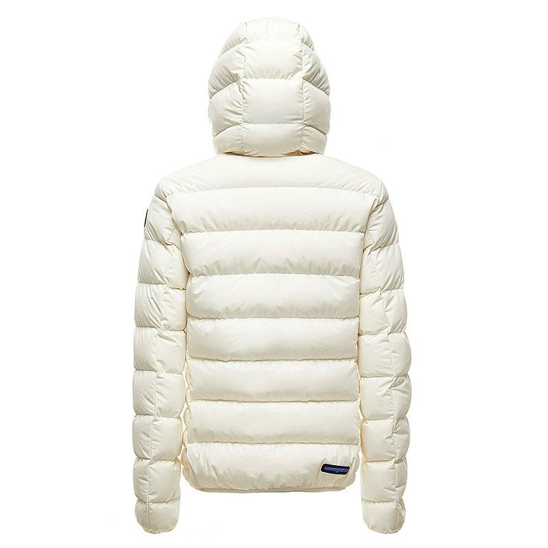 White Nylon Women Jacket