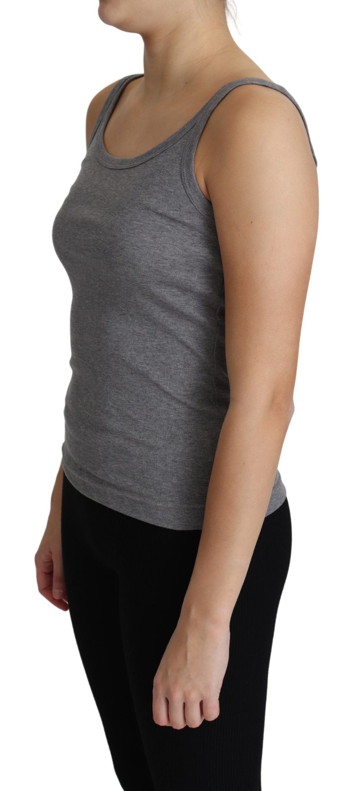 Elegant Textured Cotton Jersey Top