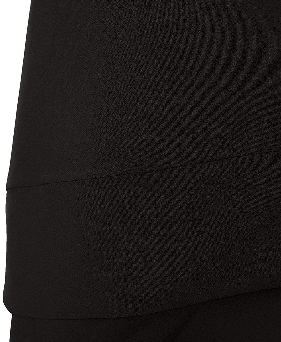 Black Polyester Women Dress