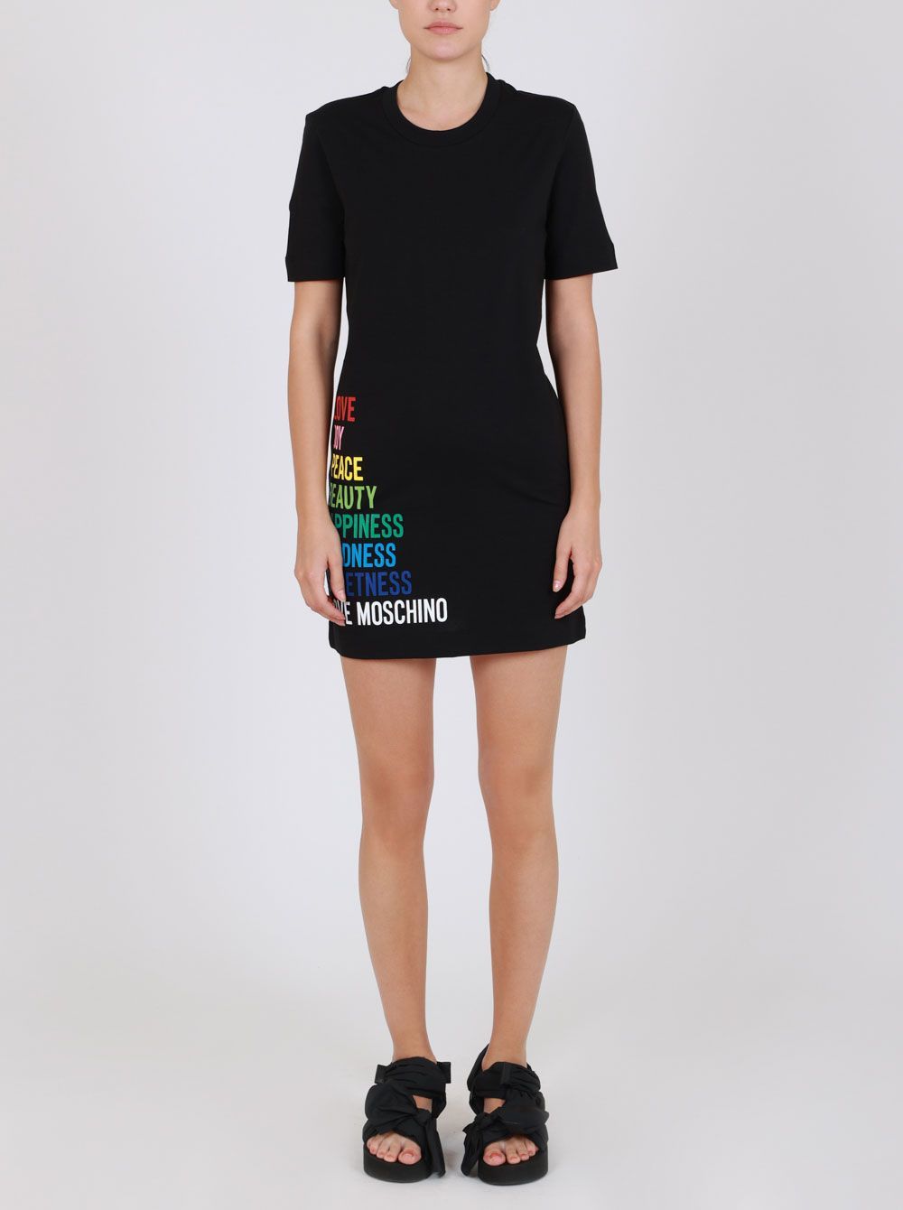 Black Cotton Women Dress