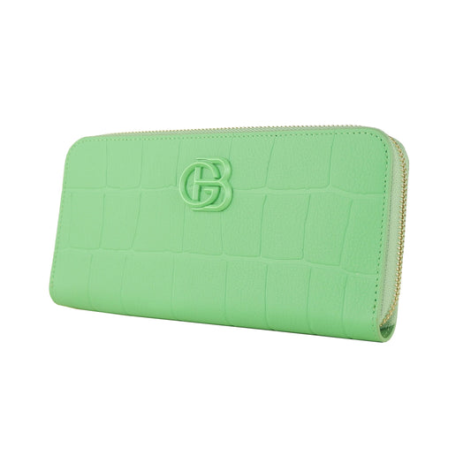 Verde Vitello Leather Women Wallet