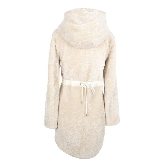 White Leather Women Jacket