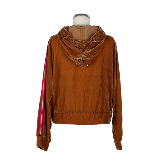 Brown Viscose Women Sweater