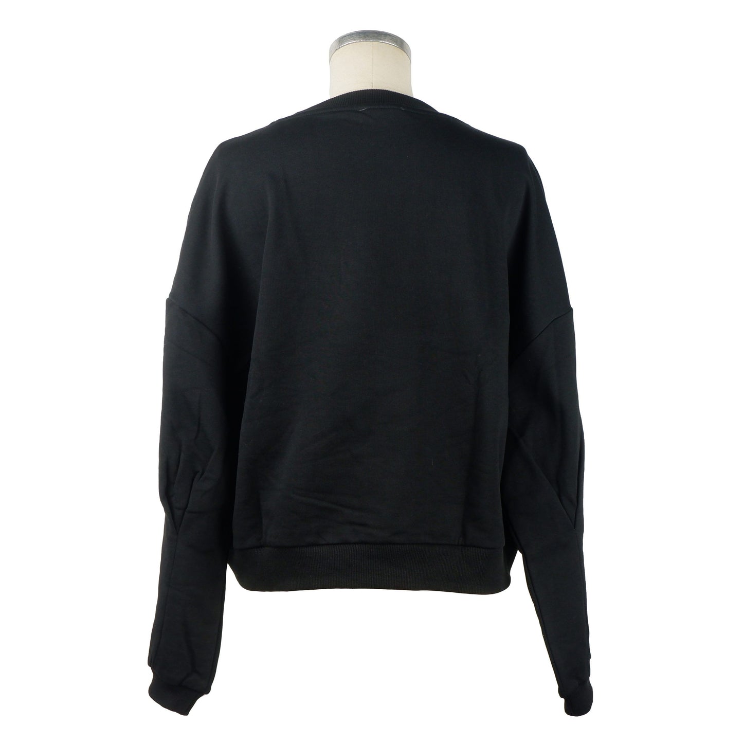 Black Cotton Women Sweater