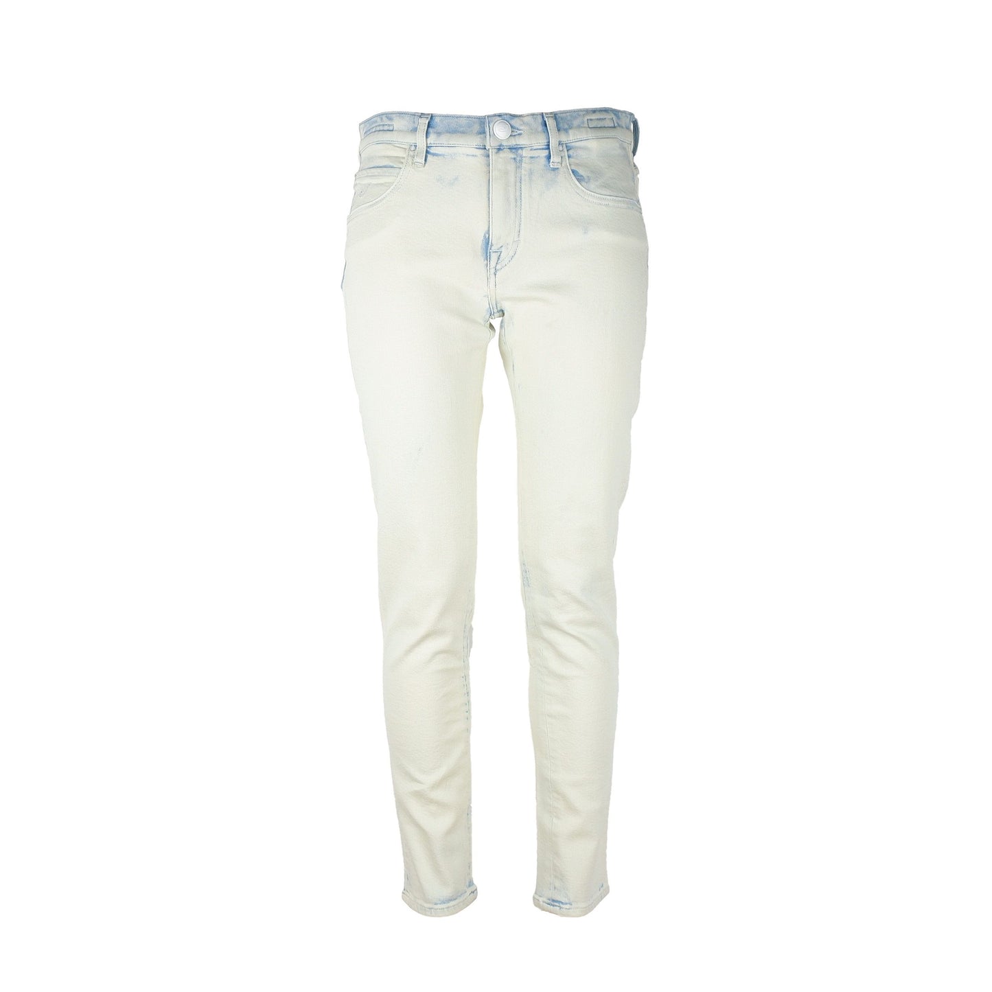 Light Blue Cotton Women Jeans
