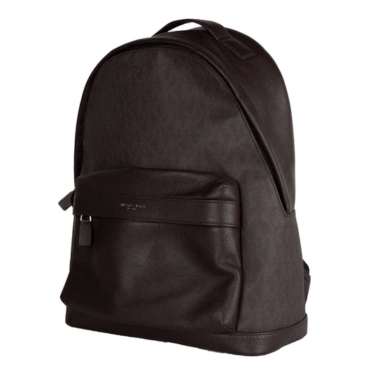 Elegant Brown Leather Backpack
