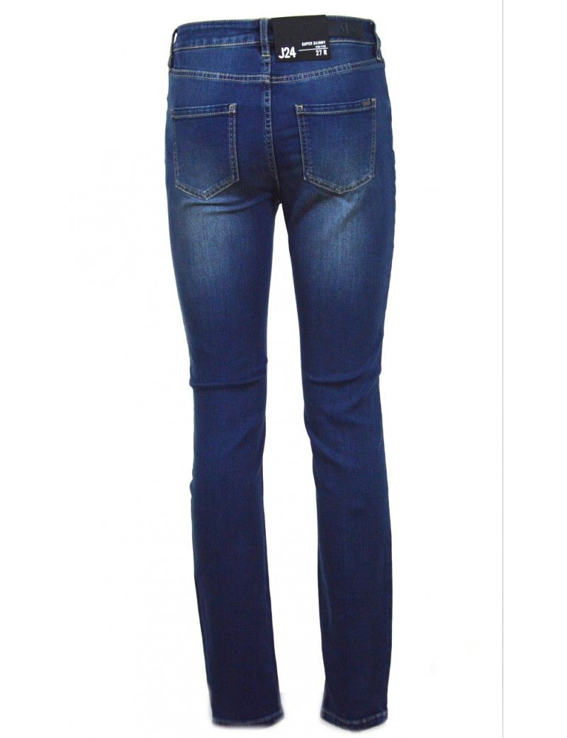 Blue Cotton Women Jean