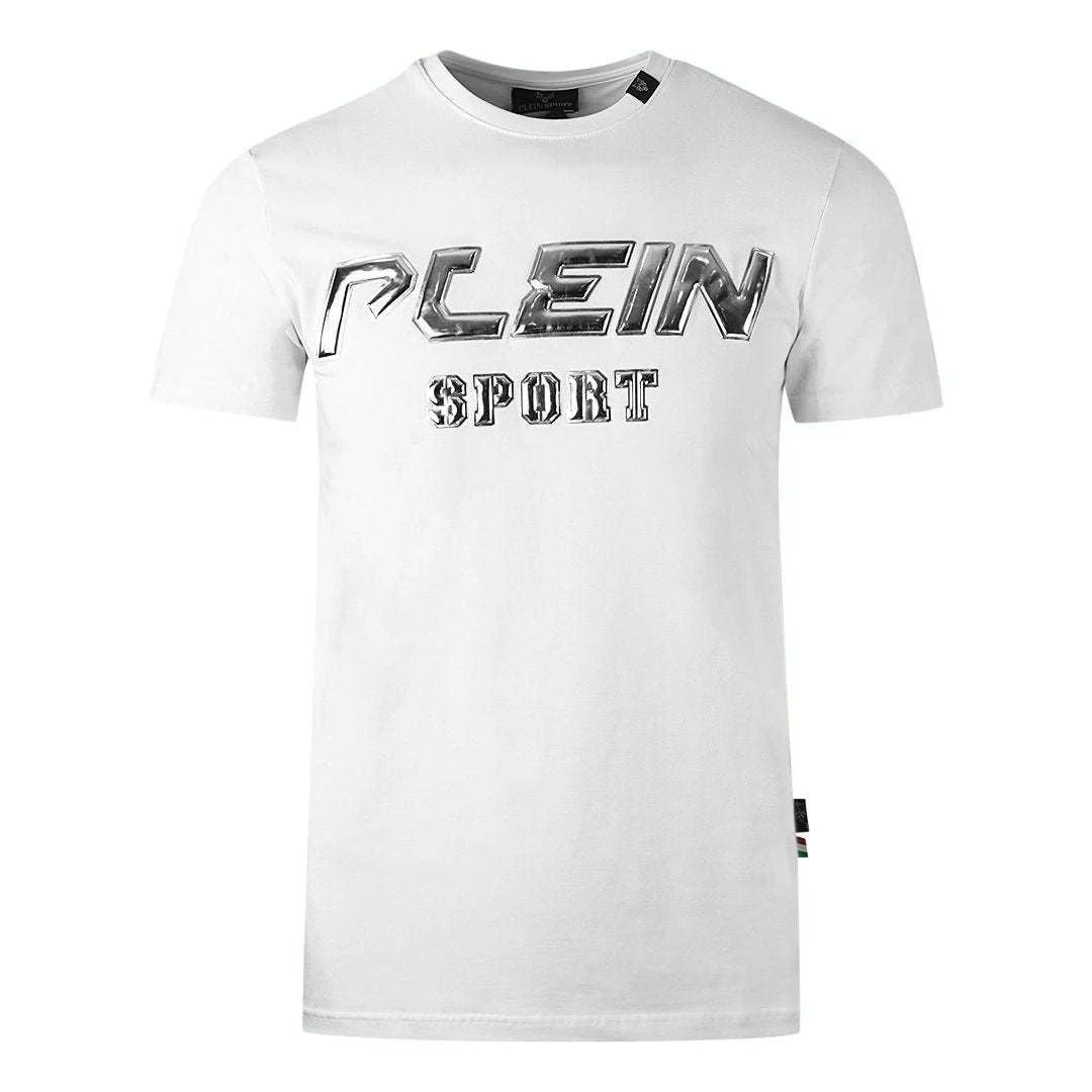 White Cotton Men's T-Shirt