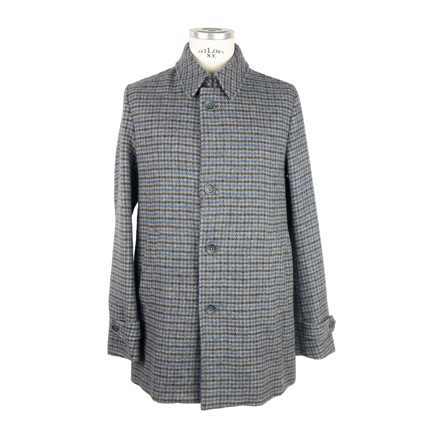 Gray Wool Men Jacket