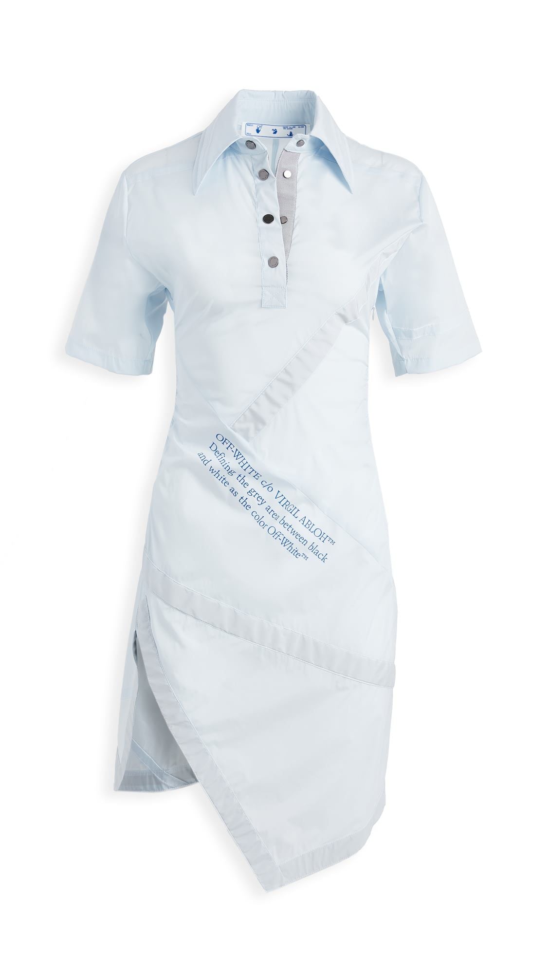 Light Blue Nylon Women Dress