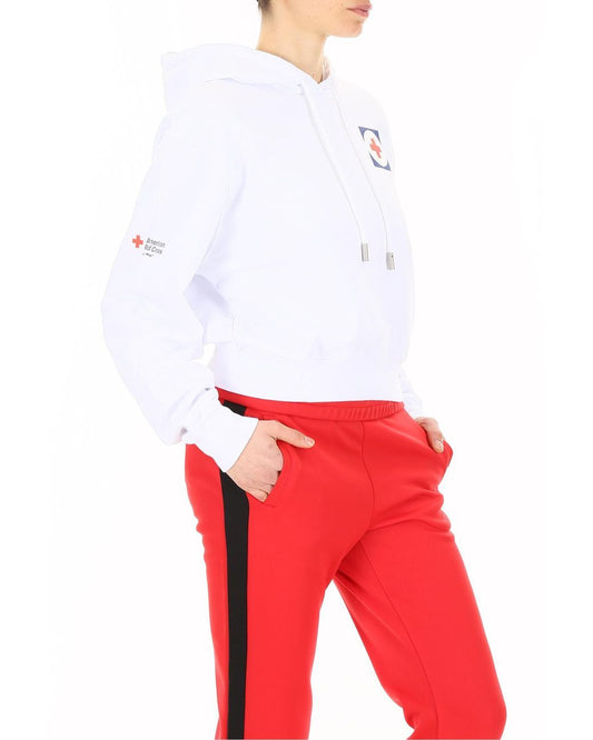 White Cotton Women Sweater