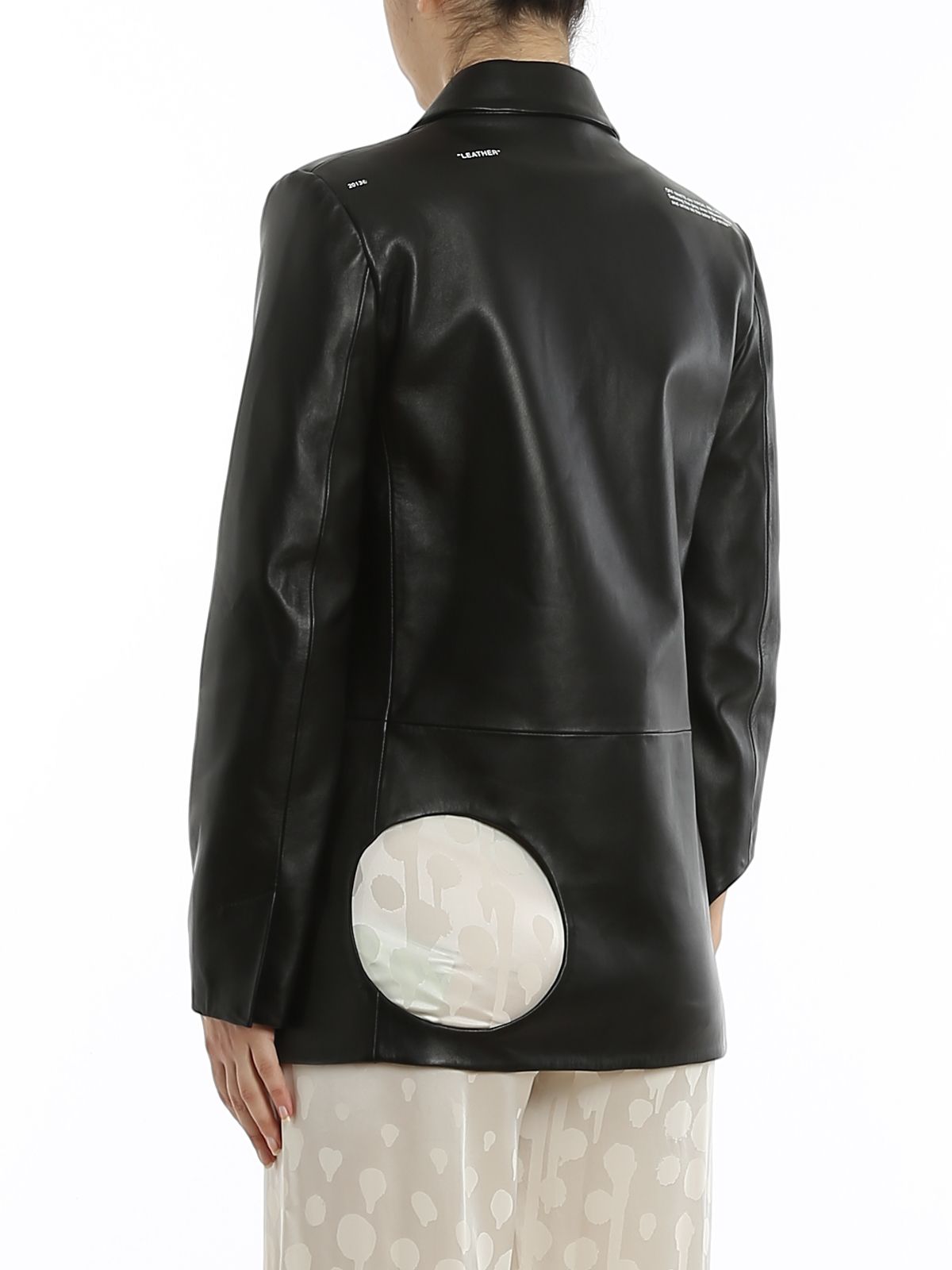 Black Leather Women Jacket