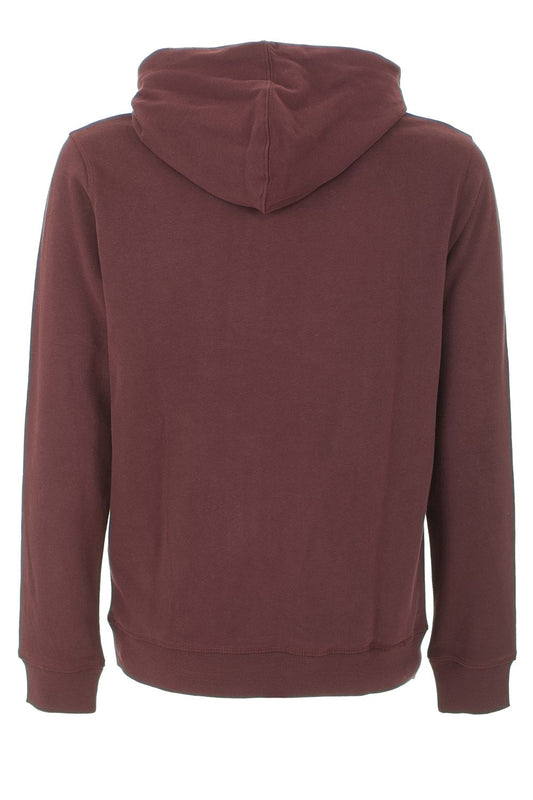 Red Cotton Men Sweater