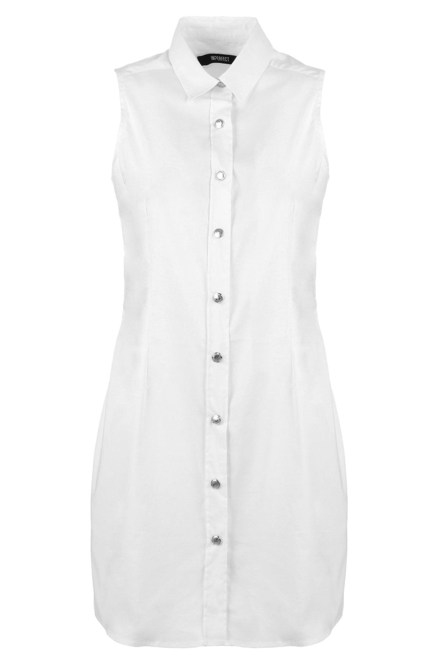 White Cotton Women Blouse