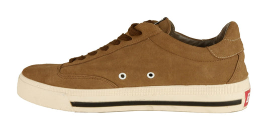 Brown Leather Men Sneaker
