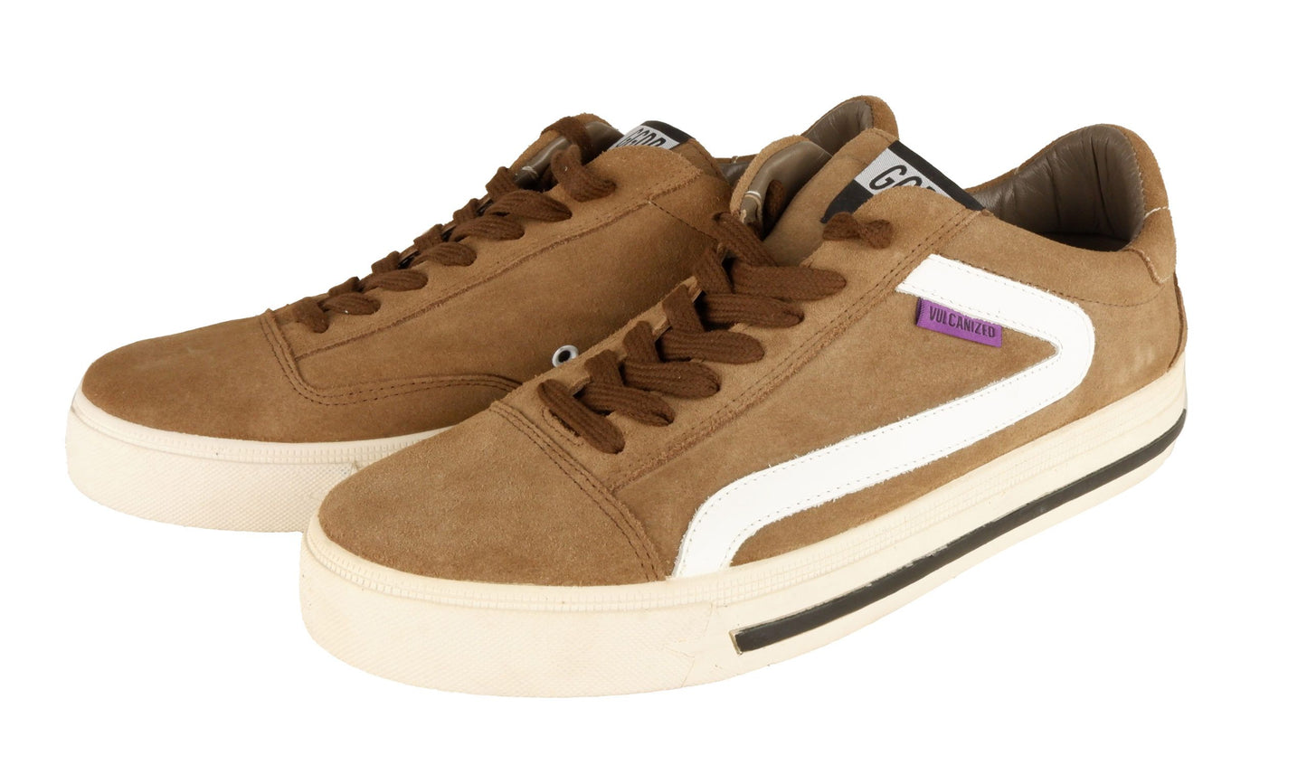 Brown Leather Men Sneaker