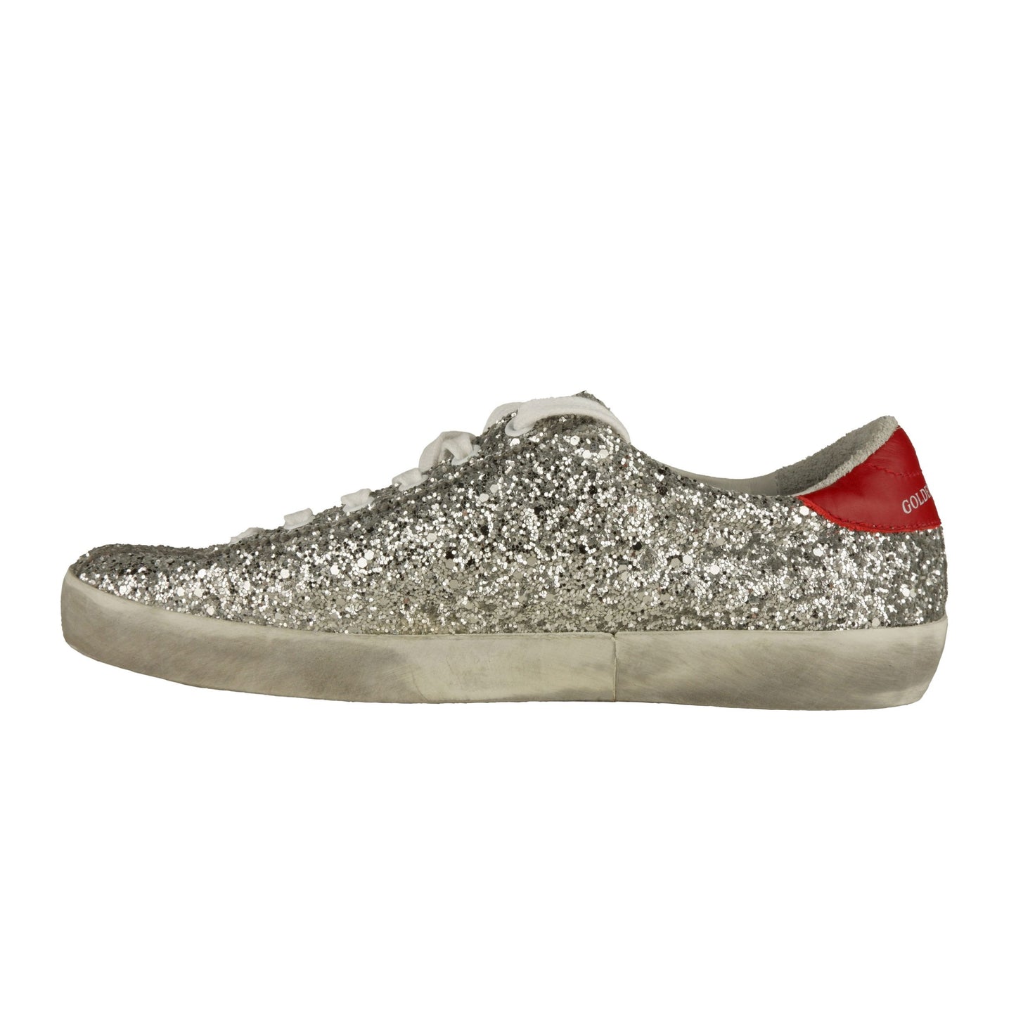 Gray Leather Women Sneaker
