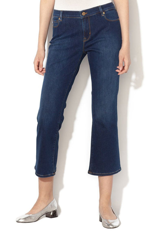 Blue Cotton Women's Regular Fit Jeans