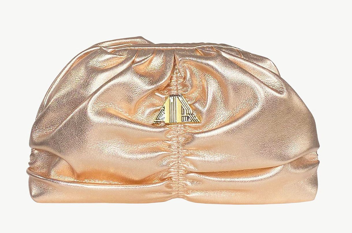 Beige Polyester Women Handbag