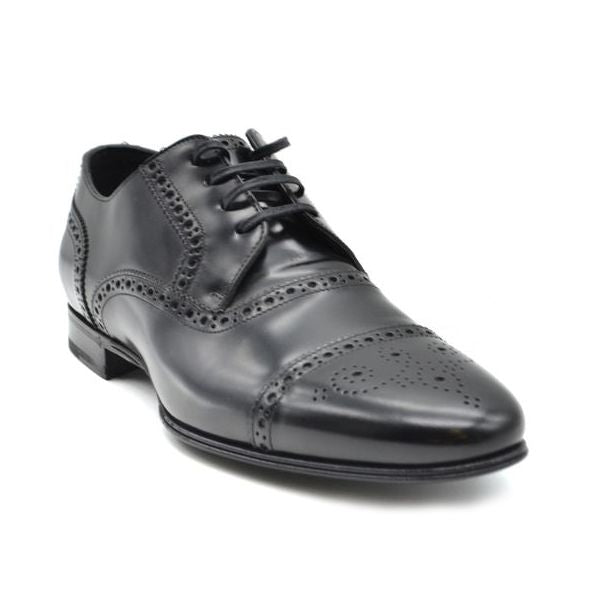 Black Calfskin Men Formal Shoe