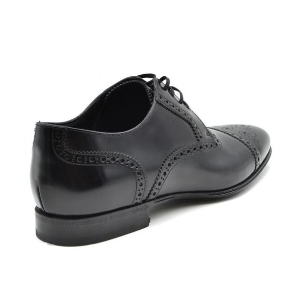 Black Calfskin Men Formal Shoe