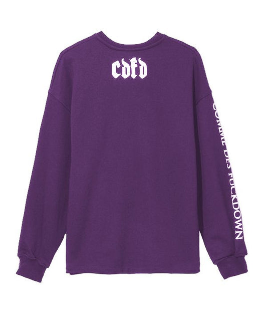 Purple Cotton Women Sweater