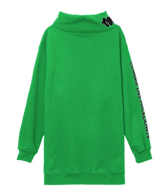 Green Cotton Women Sweater