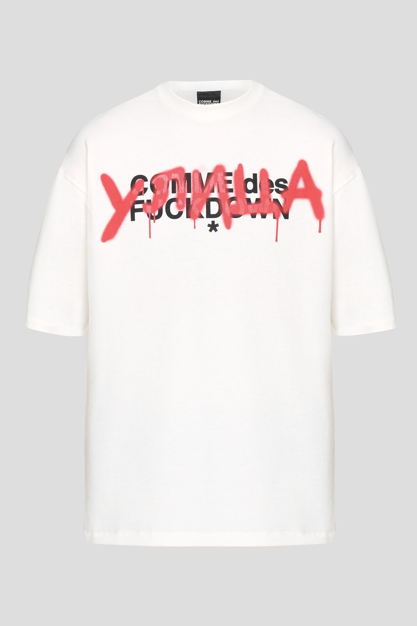 White Cotton Men's T-Shirt