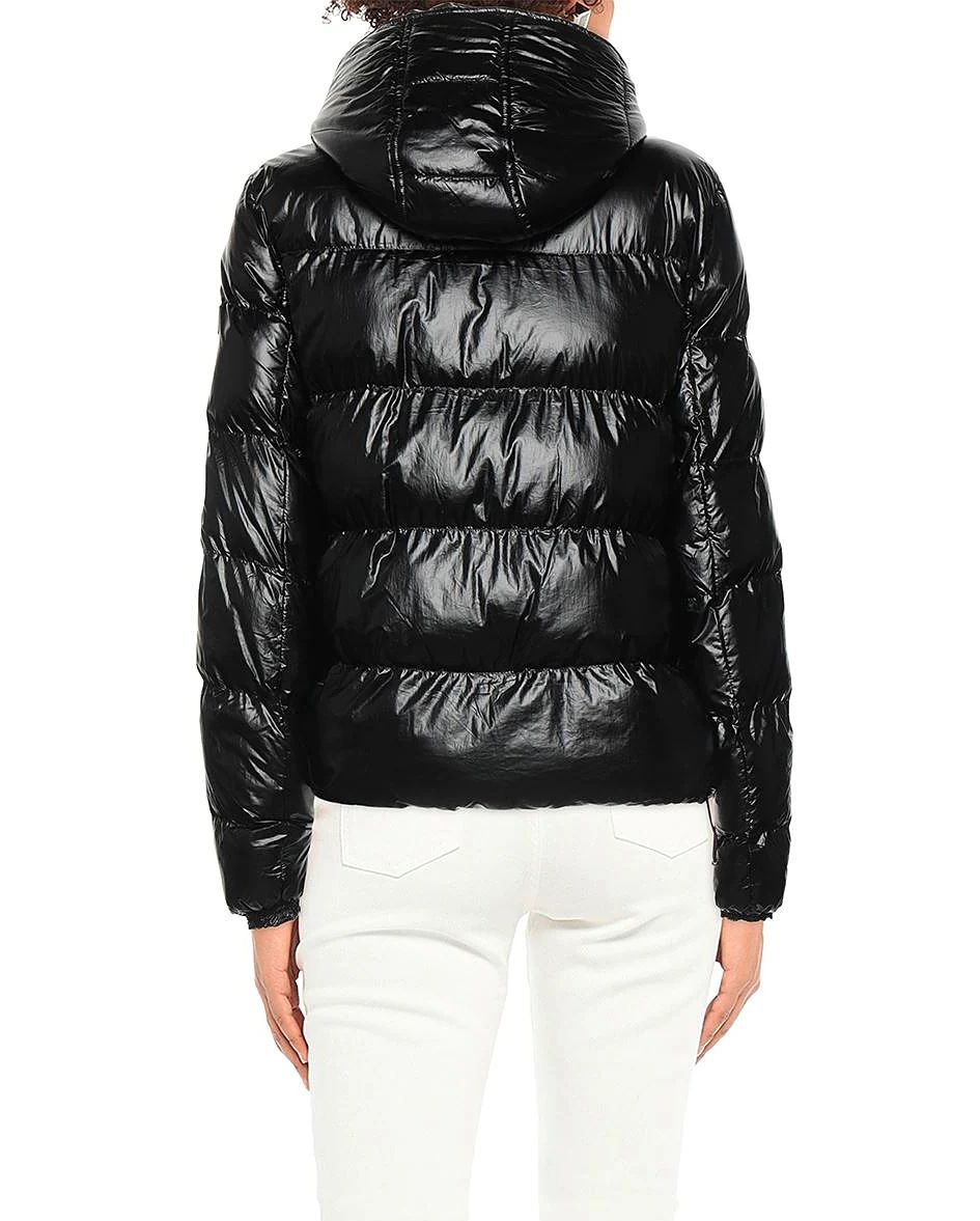 Black Nylon Women Jacket