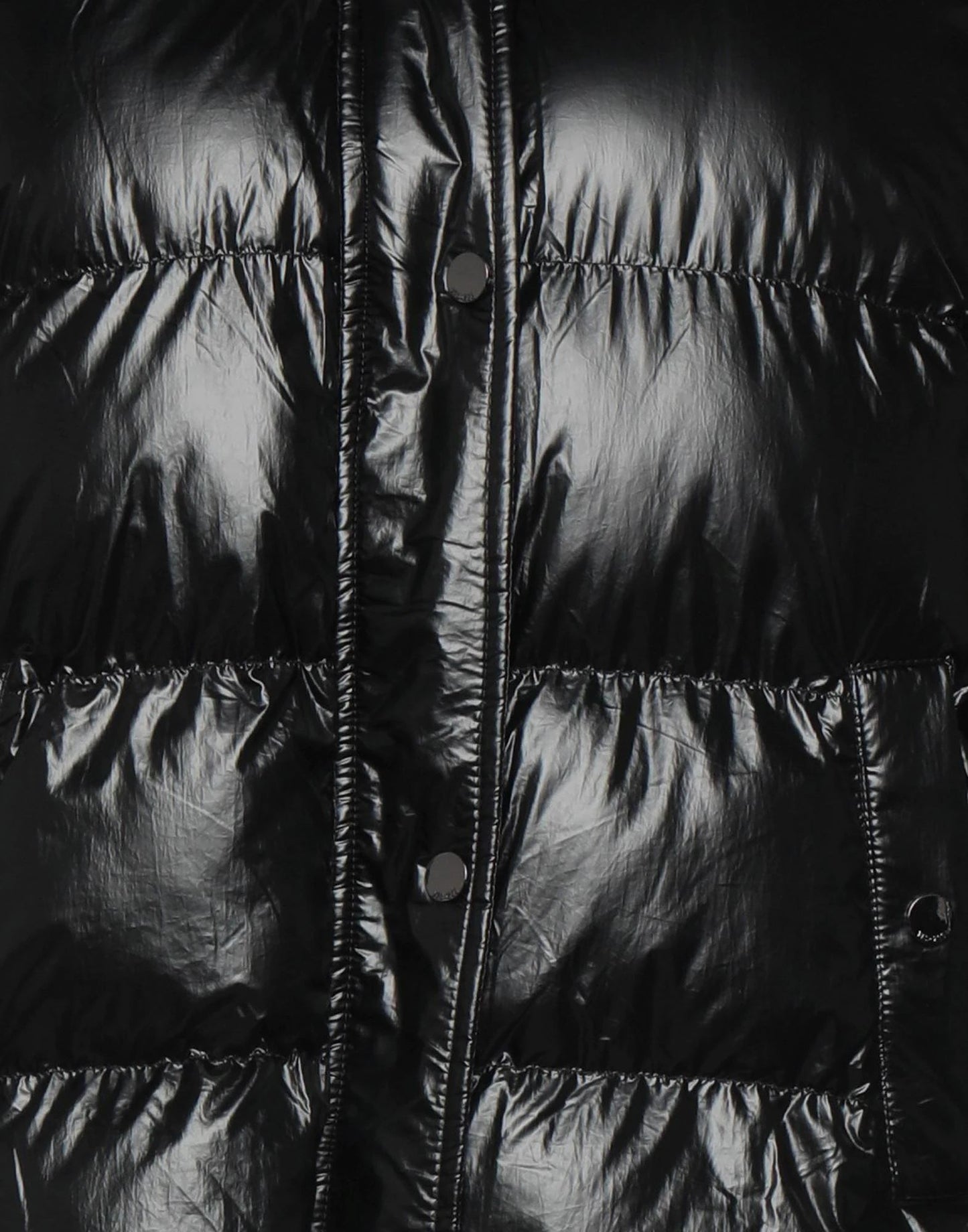 Black Nylon Women Jacket