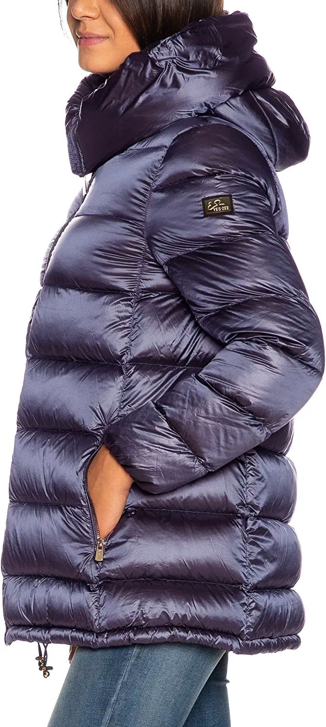 Purple Polyamide Women Jacket