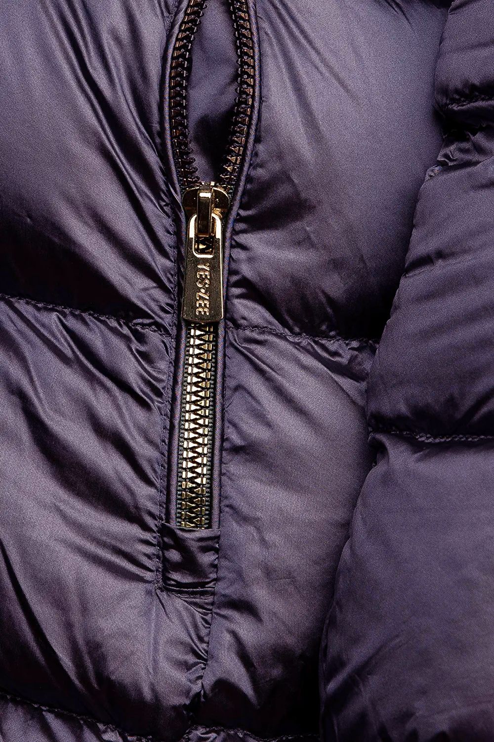 Purple Polyamide Women Jacket