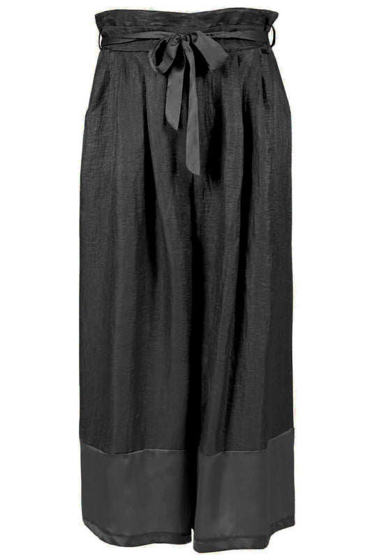 Chic Black Poly Pants - Perfect for Every Wardrobe