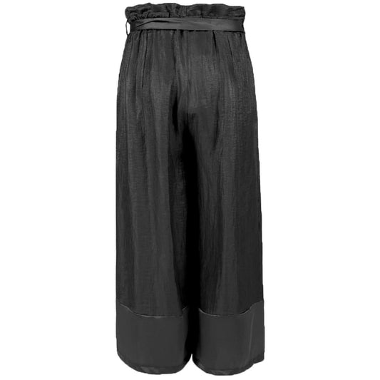 Chic Black Poly Pants - Perfect for Every Wardrobe