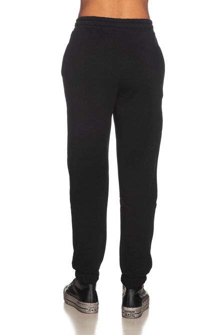 Black Cotton Women Pant