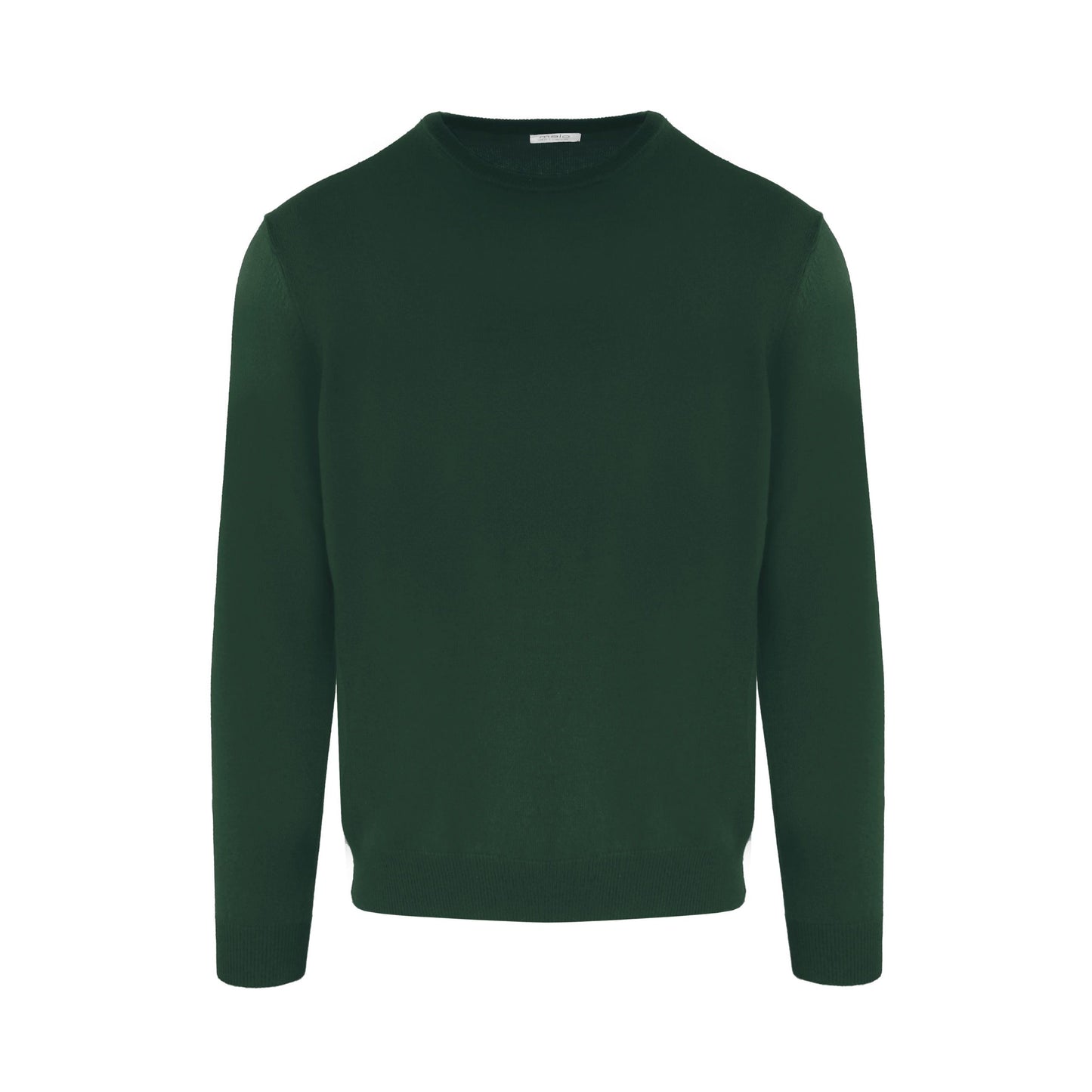Green Cashmere Men Sweater