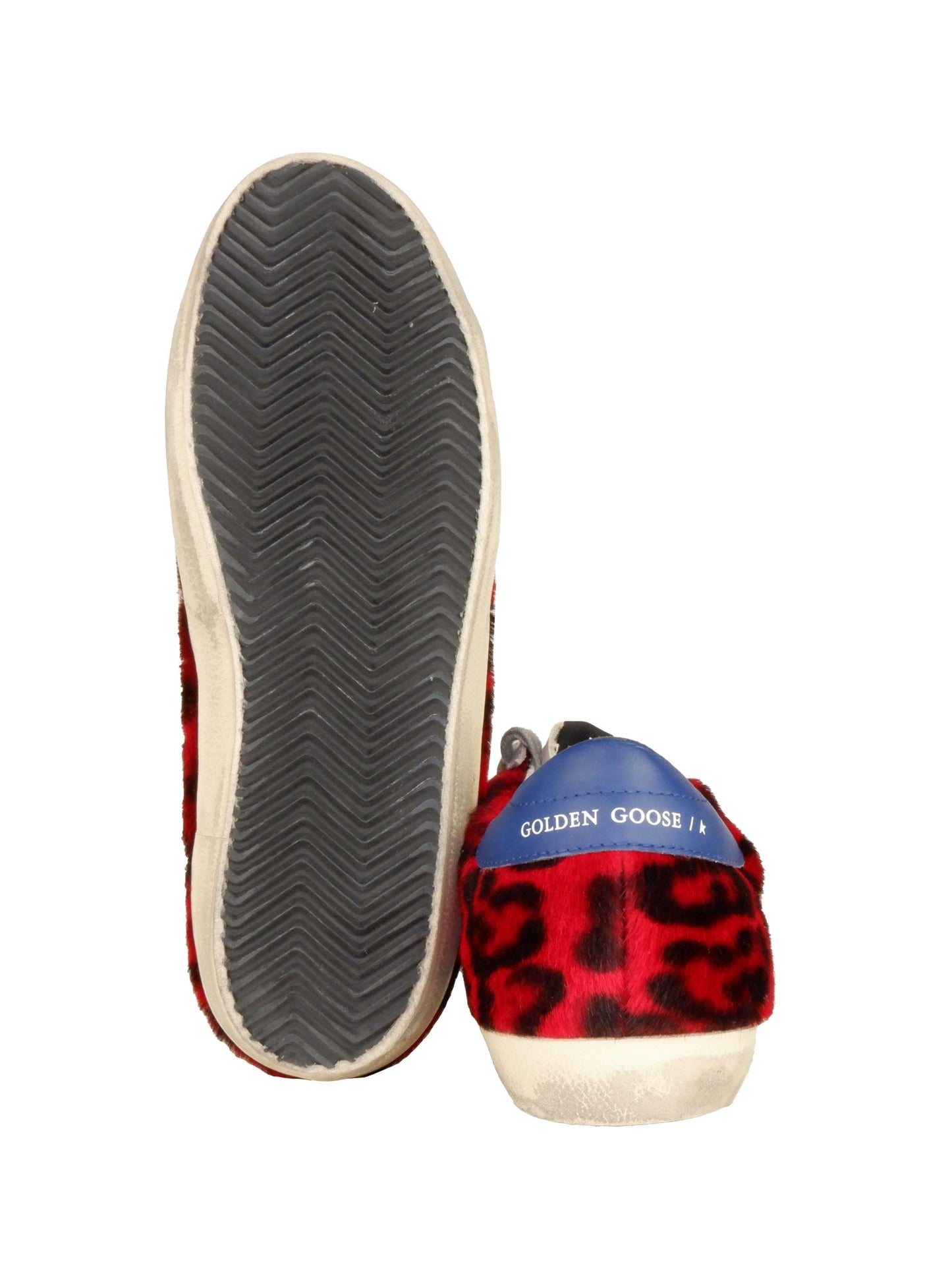 Red Leather Women Sneaker