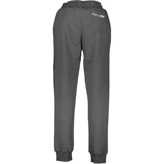 Gray Cotton Men Sweatpant