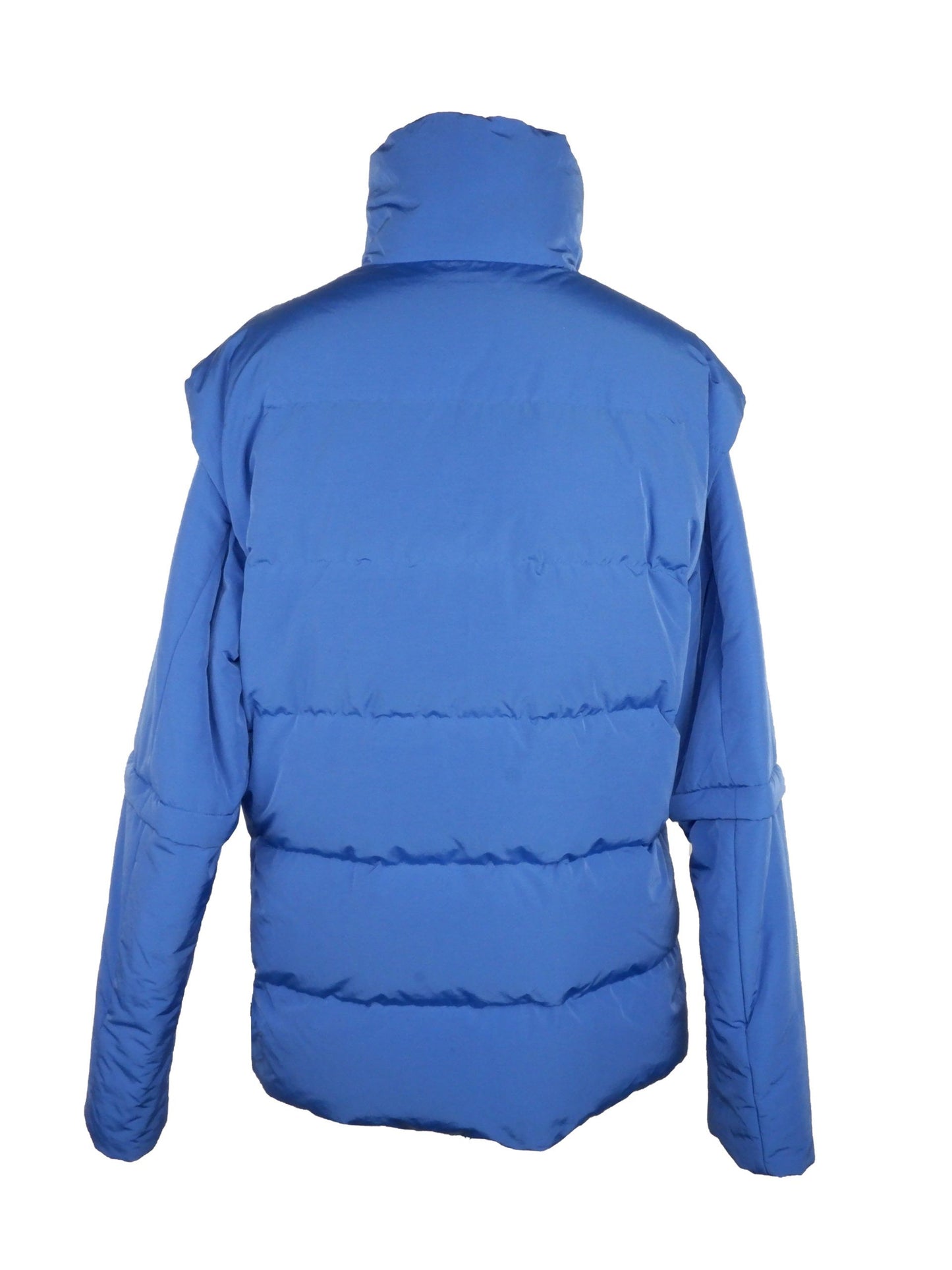Blue Polyamide Women Jacket