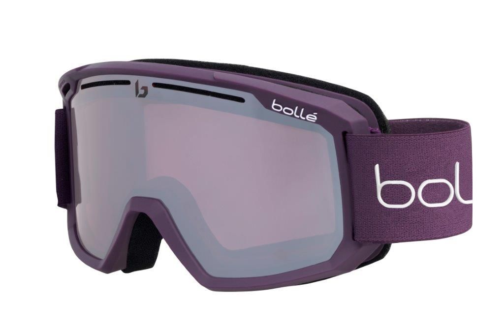 Purple Unisex Snow Goggles