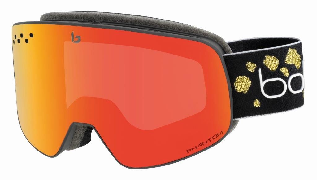 Black Unisex Snow Goggles