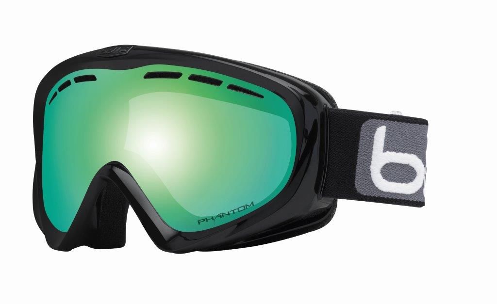 Black Unisex Snow Goggles