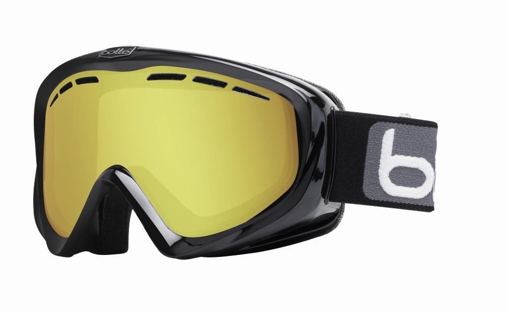 Black Unisex Snow Goggles