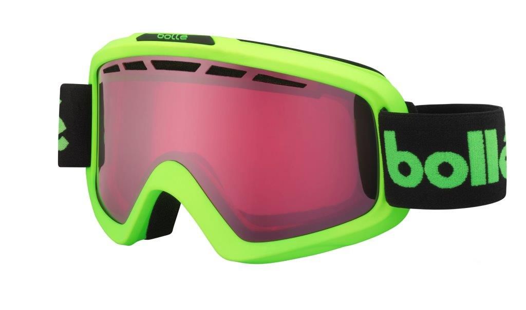 Green Unisex Snow Goggles